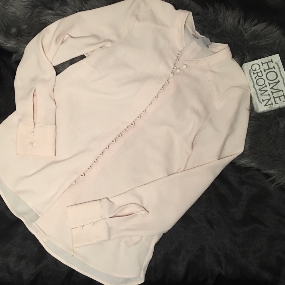 ❌Final Price ❌H&M cream collard BLOUSE